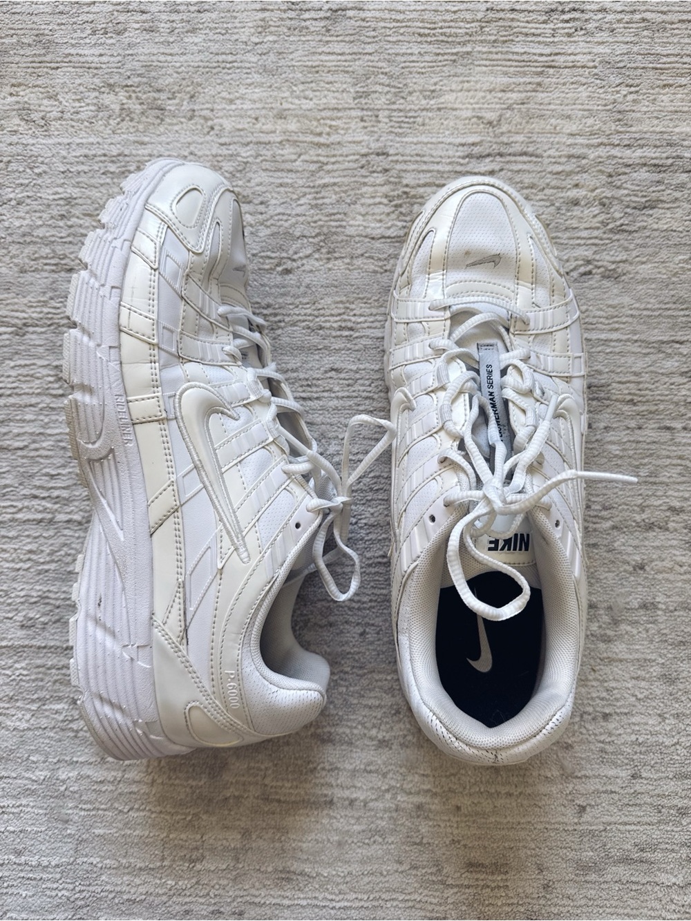 White Nike P-6000 Men’s Sneakers (Size 12)